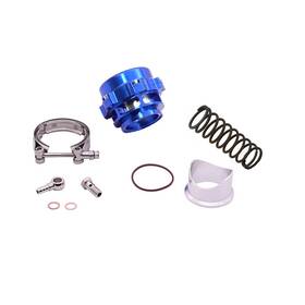 1st-racing Bov50 50mm Blow Off Valve Bov Q Weld On Aluminum Flange V Band Spring Air Fitting Blue