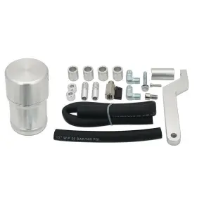 1st-racing Dimensions 5 Billet Oil Catch Can Tank Z Bracket For Dodge Ram 1500 2500 3500 Hemi 5.7l 09-17