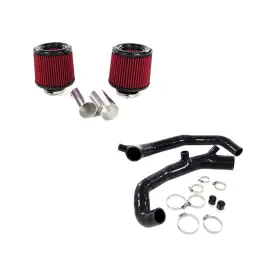 Tk294zxl 1st-racing Hi Flow Cone Air Filters 2 Inch Inlet Pipe Charge For Bmw N54 135 335 535 35i 3.0l