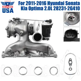 28231-2g410 28231-2g400 Turbocharger Kit For 2011-16 Hyundai Sonata Kia Sportage 2.0l Turbo