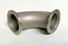 Fls131-lp Advanced Stainless External Wastegate 90 Degree Elbow For Tial Mvr/44mm Low Profile