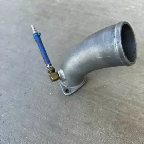 Vevo026 Advanced High Flow Aluminum Turbo Outlet Pipe 2 Inch For Mitsubishi Evolution 10 Evo X