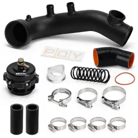 Vr-bov03bk-qy Aftermarket Intake Charge Pipe Kit 50mm Bov Q50 Forbmw N54 135i 335i 335xi 335is 3.0l Bk