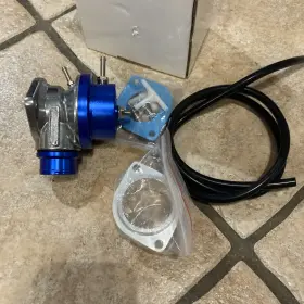 Bov-004bl-585-g1 Ajp Distributors Universal Jdm Billet Anodized Aluminum Blue Top Type-s Turbo Blow Off Valve Bov