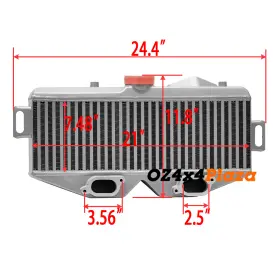 Alloyworks 1023109000011 Aluminum Intercooler For 2002-2007 Subaru Wrx Sti Impreza