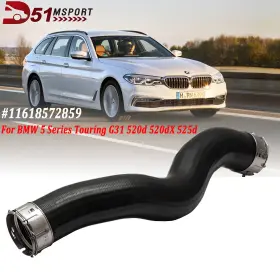 11618572859 Alloyworks New Turbo Hose For Bmw 5 Series Touring G31 520d 520dx 525d #11618572859