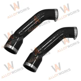 670003621 Alloyworks 670104145 Rh Air Intake Intercooler Silicone Hoses For 2014-20 Maserati Ghibli M157 3.0l