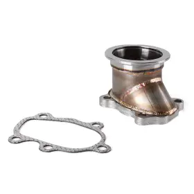 Bov085 Annx Turbo Down Gt25 Gt28 T25 T28 5 Bolt Flange To 2.5 Inch 63mm V Band Adapter