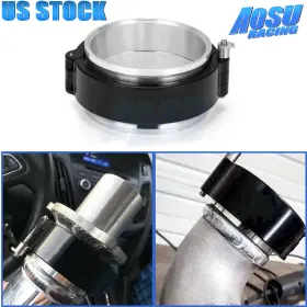 Kg03-275-bk-t Aosuracing Aluminum 70mm 2.75ftft Hd V-band Clamp Quick Release For Intake Intercooler Pipes