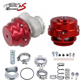 Aoxoms 260308-1 44mm External Wastegate With V-band Flange And 50mm Blow Off Valve Bov Combo Turbo