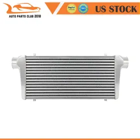 Apc183272 Apc Universal Aluminum Turbo Intercooler 23.5 Inch X11.5 X2.5 Tube&fin Front Mount