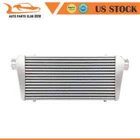 Apc183276 Apc Universal Aluminum Turbo Intercooler 24 Inch 12 4 Tube&fin Front Mount