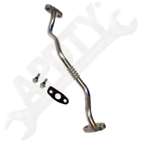 161282 Apdty Turbocharger Oil Supply Line Premium With Gasket