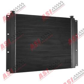Asi Performance 26503 Universal Mount Aluminum Bar And Plate Oil Cooler 31.1 Inch X 25 New