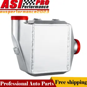 40062019663425 Asi Performance Universal Upgrade Aluminum Water To Air Intercooler 9.05 Inch X10.62 X4.52 New