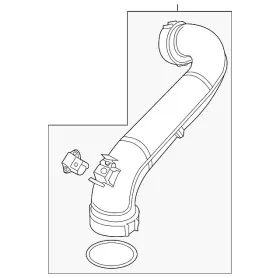 04e-145-673-an Audi Genuine Pressure Pipe