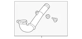 04l-145-762-cc Audi Genuine Inter-cooler Hose