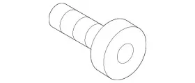 06k-198-129 Audi Genuine Adjust Motor Bolt