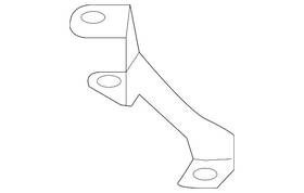 Audi 06m-133-034-d Genuine Rear Pipe Bracket