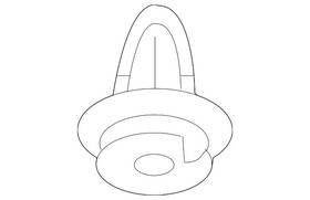 Audi 06m-145-263-a Genuine Oil Outlet Tube Bracket
