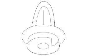06m-145-263-a Audi Genuine Oil Outlet Tube Bracket