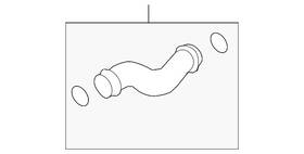 Audi 1k0-145-832-b Genuine Front Pipe