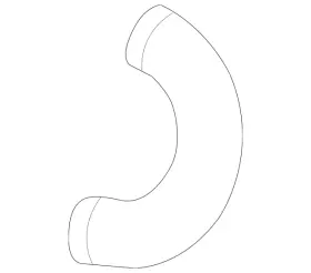 4l0-145-972-b Audi Genuine Elbow