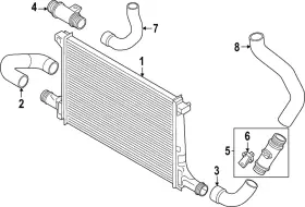 4m0-145-708-l Audi Genuine Pressure Hose