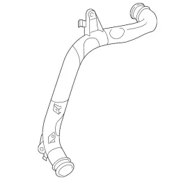 5q0-145-840-b Audi Genuine Center Pipe
