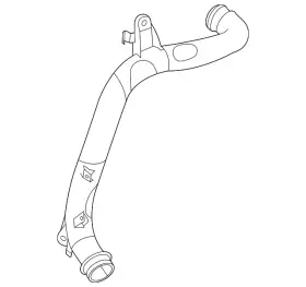 5wa-145-840-d Audi Genuine Air Pipe