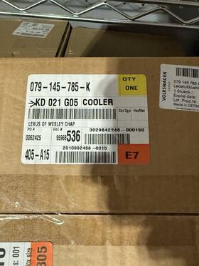 Audi -721-k 4.0 T Oem Cooler 079 - 145
