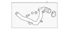7l6-145-795-ae Audi Genuine Inter-cooler Hose