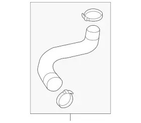 8r0-145-790-j Audi Genuine Front Hose