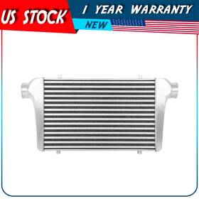 Autodayplu Aut183279 Universal Turbo Intercooler T-6061 Aluminum 18 Inch X2.75 X11.75 Natural Finish