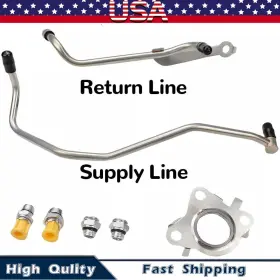 Bl3z6a968a Autopartstore Passenger Side Turbo Coolant Line Kit 926-186 For Ford F-150 Transit Lincoln