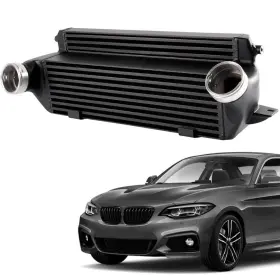 E-02ocb0003ebk Autopartszone Front Mount Intercooler Kit Fit For Bmw E82 E88 135i 1m E90 E92 335i E89 Z4