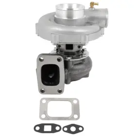 Tx-50e-57 Autosuperstar 12789719 Silver Turbocharger For .63ar T3 Flange 5-bolt Exhaust