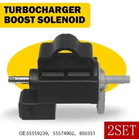 55574902 Auxito 55559239 850351 2set Turbocharger Actuator Solenoid Intercooler Valve For Buick Encore Chevy Son