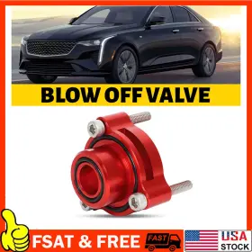 Pqfdp-silverado-19-23r Auxito Billet Blow Off Valve Adapter For Chevy Silverado Gm Sierra 2.7l Turbo 2019-23 B