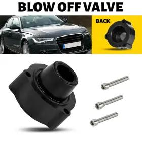 Top5748bk Auxito Black Blow Off Bov Valve Spacer For Audi A3 A4 Seat Skoda Octavia Volkswagen P