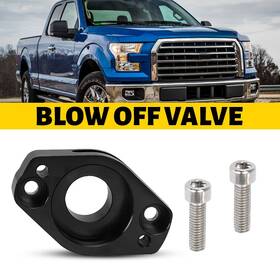 Auxito Xpd-kkk-65111 Blow Off Valve Adapter Bov Black For 2016-2023 Ford F150 2.7l 3.5l Ecoboost 1pcs