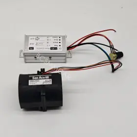Bcsmmcar 911332865871 Car Electric Turbo Supercharger Kit Air Intake Fan Boost With Stepless Controller