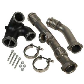 Bd Diesel 1043918 Turbocharger Uppipes Kit For Select 04-07 Ford Models
