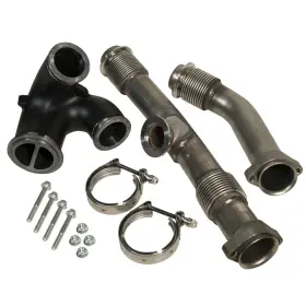 1043918 Bd Diesel Turbocharger Uppipes Kit For Select 04-07 Ford Models
