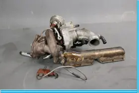 07c253017ac Bentley 03-10 Continental Gt W12 Left Side Turbocharger Turbo Manifold 6.0l Oem