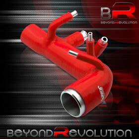 Beyond Revolution Ilh-001rd-726-o9 For 2002-2007 Wrx Sti Turbo Induction Inlet Silicone Hose Pipe Red