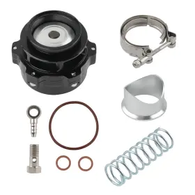 2s51jr Bfo Universal 50mm Blow Off Valve Bov With V-band Clamp O-ring Gaskets Aluminum Flange