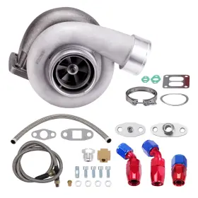 37ri54 Bfo Turbo Gt45 Turbocharger Oil Feed Line Drain Return T3 T4 T3t4 T04e T04b