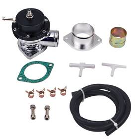 Bfo 670d4y Universal Billet Aluminum Type-rs Set Turbo Blow Off Valve 30psi Bov Kit&flange