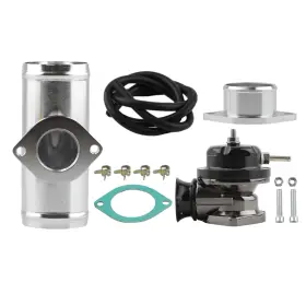 8wuvh3 Bfo Billet Aluminum Type Rs Turbo Blow Off Valve Bov 2.5 Inch Flange Tube Pipe Kit